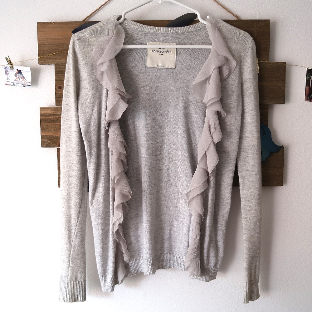 Gray Cardigan